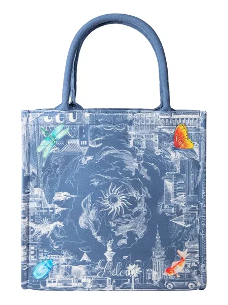 Lilou geantă albastru