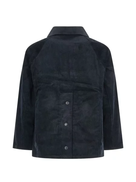 Palton Barbour de catifea cord albastru