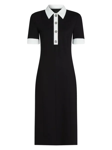 Karl Lagerfeld rochie cu vâscoză alb