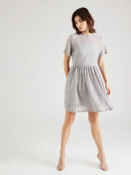 AÉROPOSTALE Rochie de cocktail argintiu