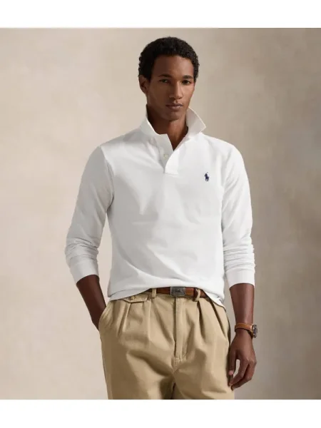 Polo Ralph Lauren Tricou polo Custom alb