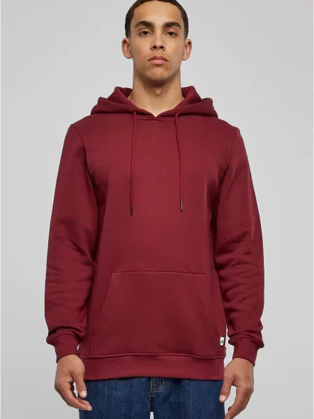 Urban Classics Mikina burgundská červeň červená