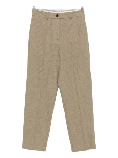 Pantaloni Alysi de lână verde