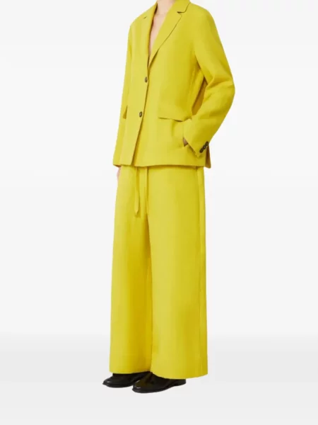 Șnur de strângere pantaloni 's Max Mara galben