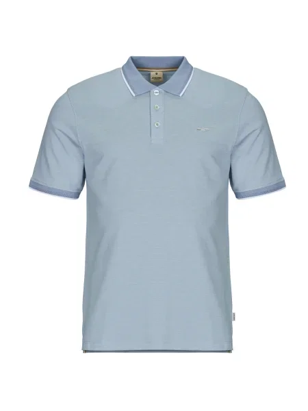 Polokošeľa Jack & Jones modrá