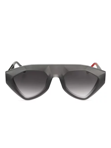Ochelari de soare Vysen Eyewear cu imprimeu geometric gri