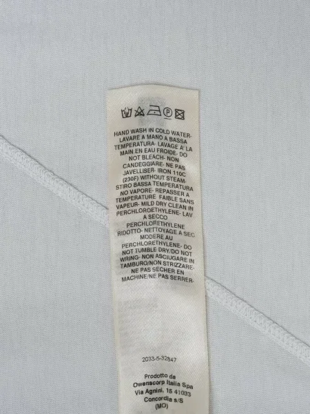Tricou Rick Owens alb