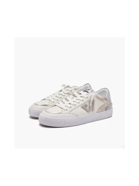 Sneakersy Emanuélle Vee białe