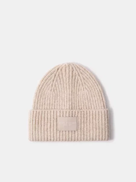 DIVERSE Teode Шапка Беж/меланж Вовна/поліестер