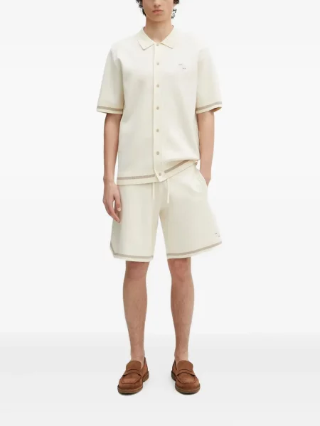 Polo Filling Pieces tricotate alb