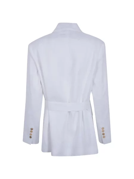 Sacou Semicouture alb
