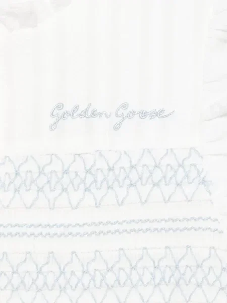 Sukienka dziecięca Golden Goose biała