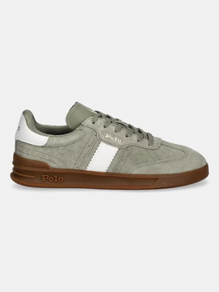 Polo Ralph Lauren sneakersy zamszowe Htr Aera zielony