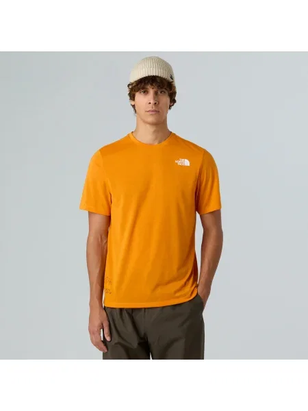 The North Face férfi többszöri elhelyezésű gombás ember póló. Méret: S barna