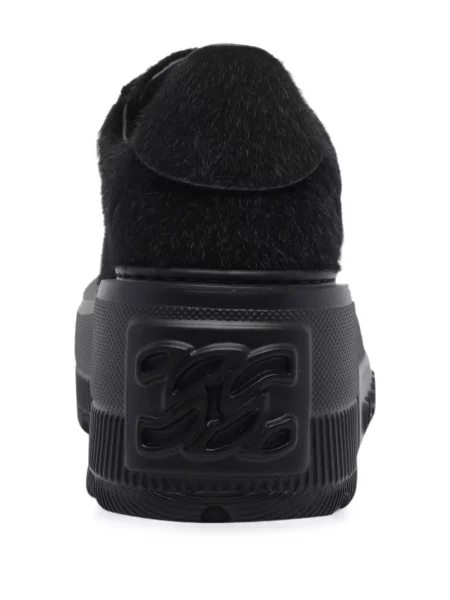 Sneakerși Casadei cu platformă negru
