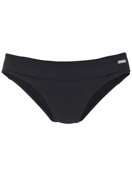LASCANA Slip costum de baie Sofia' negru