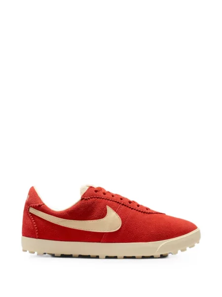 Pulover Nike din piele de căprioară portocaliu