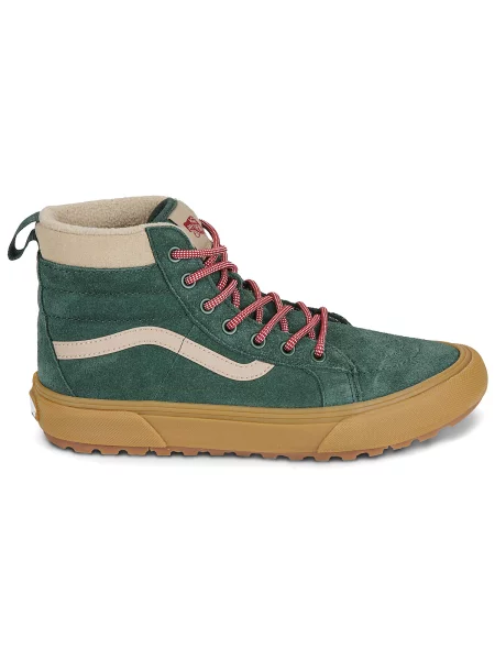Členkové topánky Vans zelená