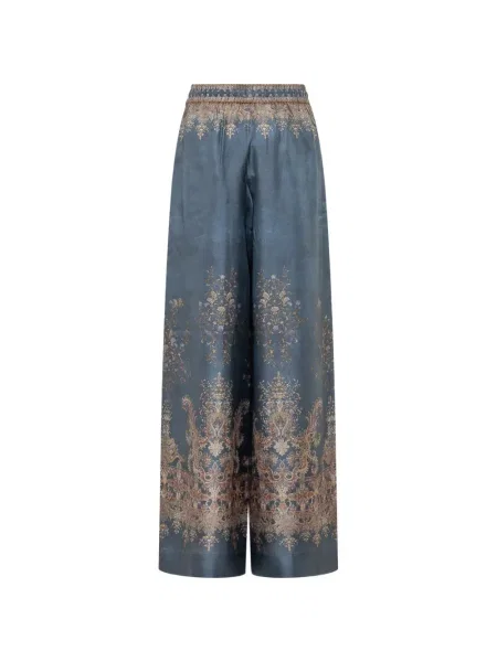 Pantaloni Zimmermann alergare albastru