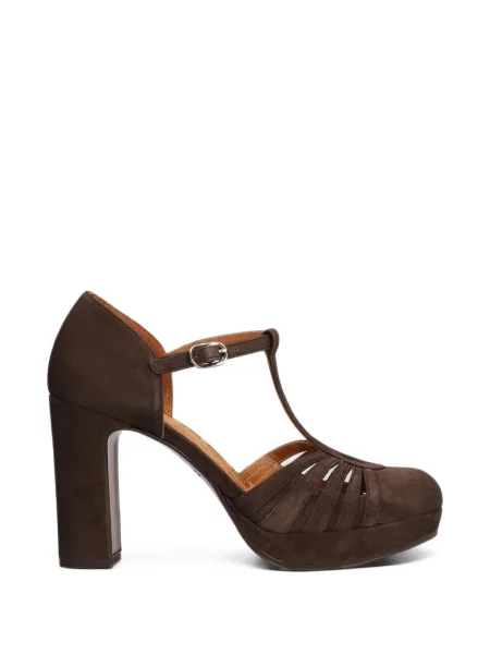 Pantofi cu toc Chie Mihara maro