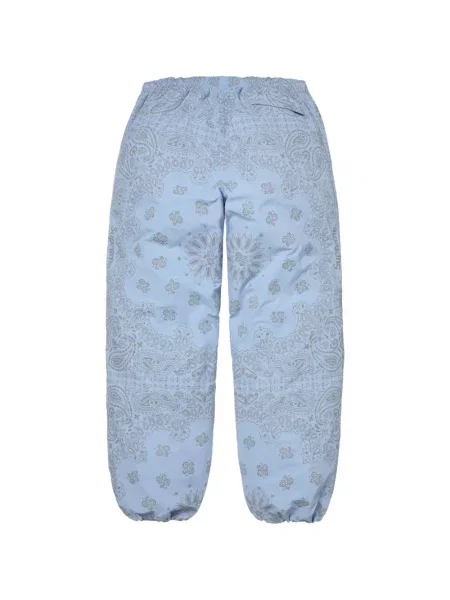 Pantaloni Supreme cu imagine albastru