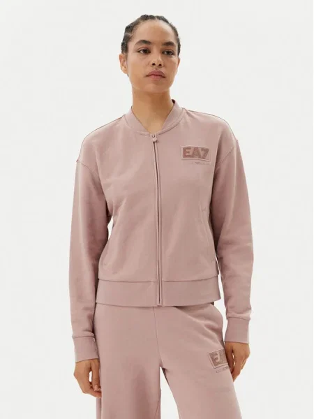 Emporio Armani Суитшърт Розов кафяво