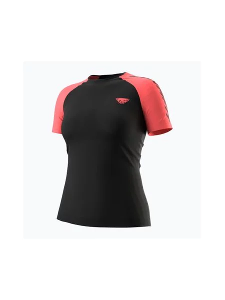 Футболка для бігу DYNAFIT Ultra 3 S-Tech black out cabana чорна