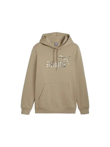 Pulover Puma cu model camuflaj bej