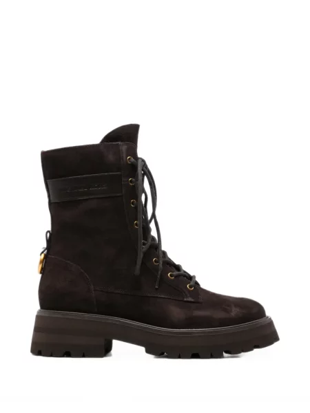 Botine Michael Kors din piele de căprioară maro