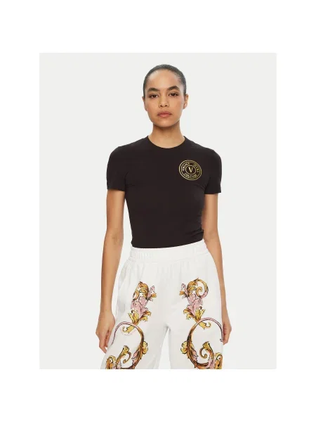 Versace Jeans Couture Póló Regular Fit fekete