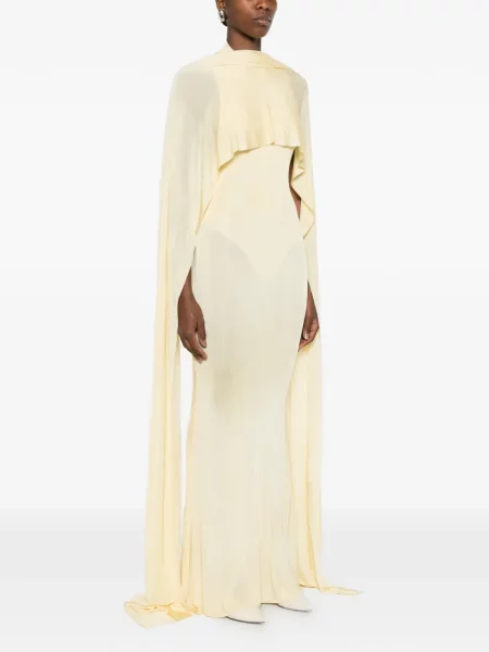 Rochie maxi Self-portrait galben