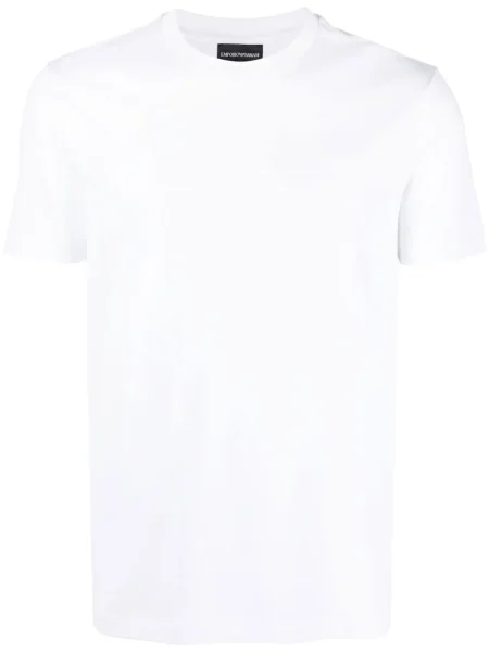 Tricou Emporio Armani scurt alb