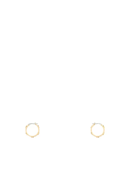 Kolczyki Tory Burch eleganckie żółte