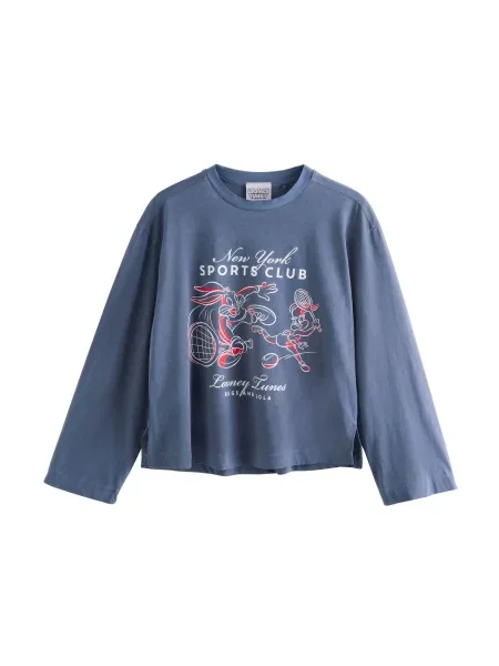 Next Tricou Looney Tunes bleumarin / roșu alb