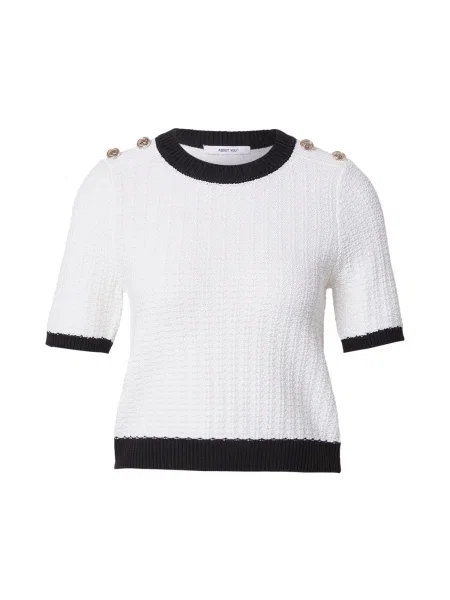 ABOUT YOU Sveter Teresa čierna biela