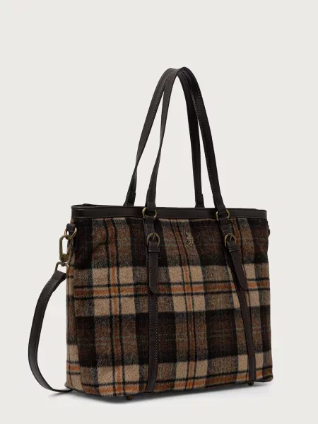 U.S. Polo Assn. geantă shopper pentru femei HOUSTON maro