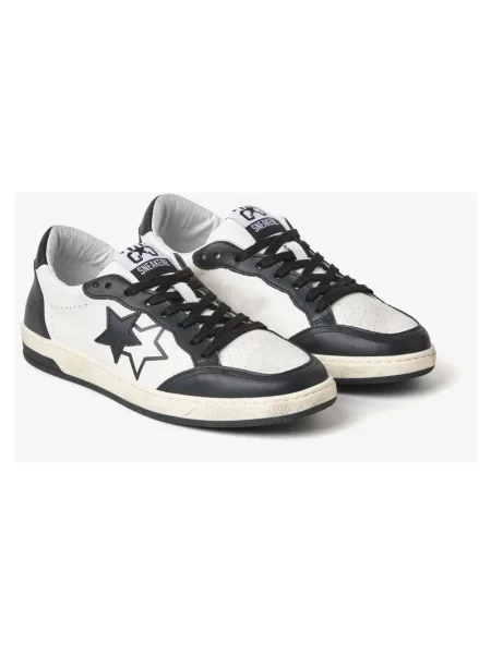 Sneakersy 2star skórzane czarne