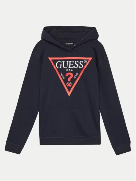 Guess Μπλούζα Σκούρο μπλε