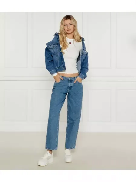 Tommy Jeans Bluză alb