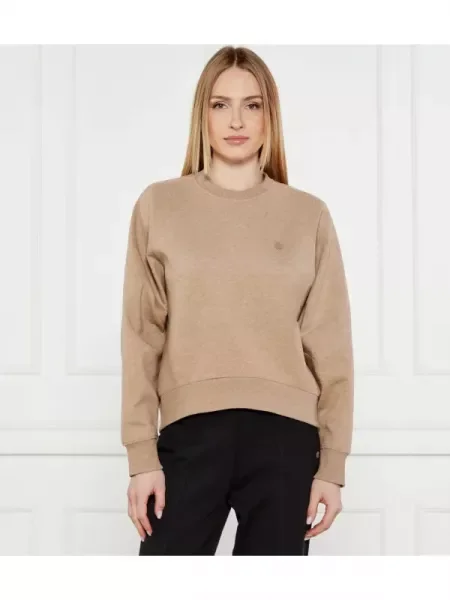 BOSS BLACK Pulóver Evreni | Relaxed fit fekete