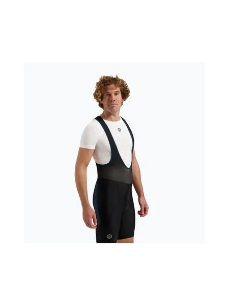 Велосипедні шорти Rogelli Core Bib Short чорні/сині чорні