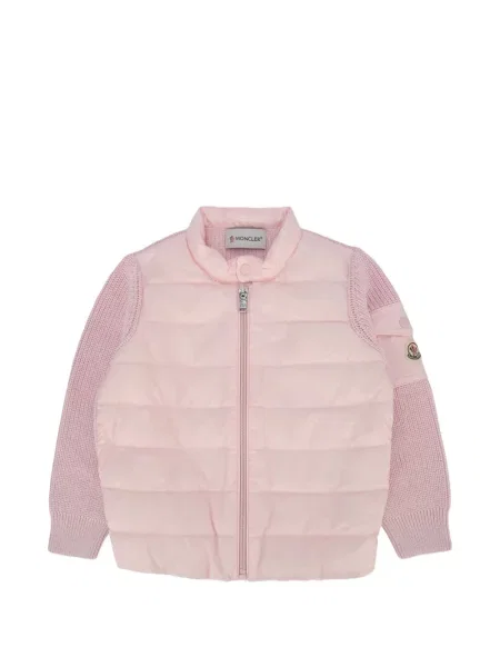 Kardigan dziecięcy Moncler Enfant różowy