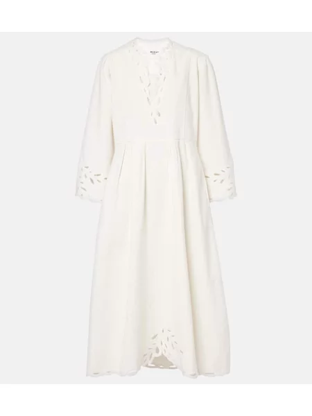 Rochie maxi Marant Etoile de costum alb