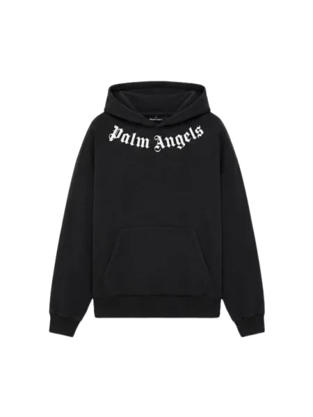 Bluza z kapturem Palm Angels z kapturem czarna