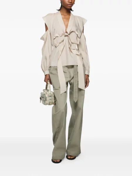 Pantaloni Acne Studios verde