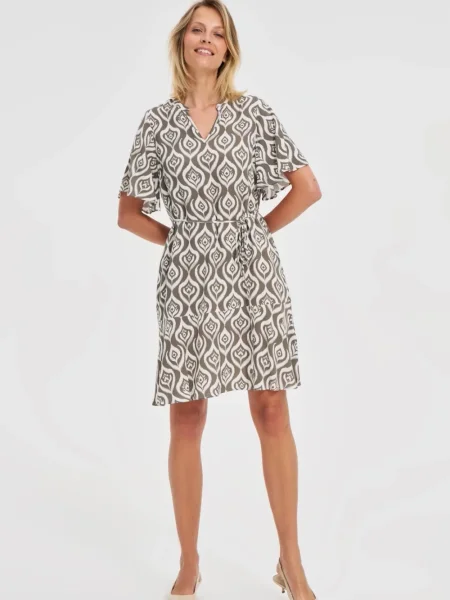 Rochie Marisse de costum alb