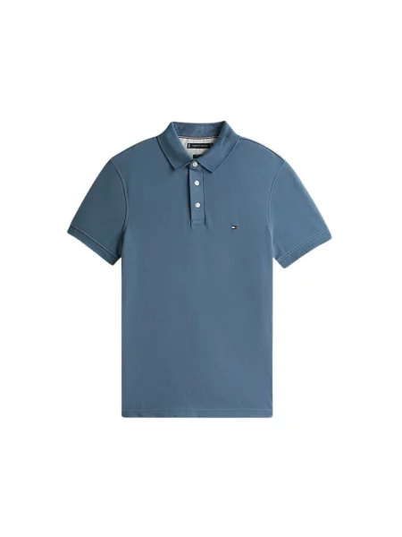 Tommy Hilfiger polo granatowy wzorzysty niebieska