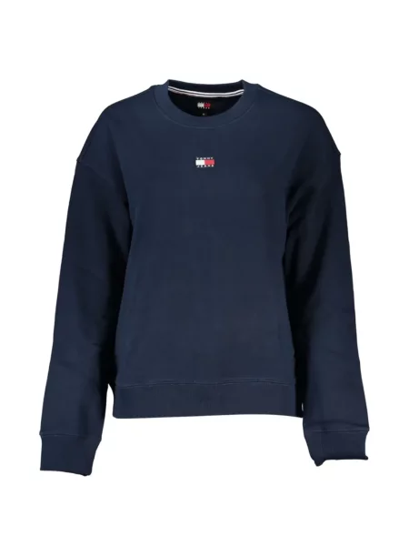 Hanorac Tommy Hilfiger cu autograf albastru