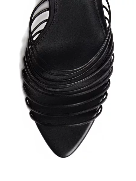 Sandale 12 Storeez din piele negru