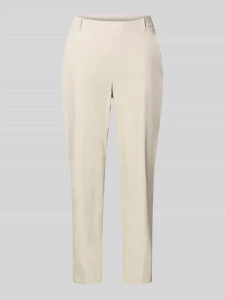 Spodnie o skróconym kroju model ‘Flour 2’ Stehmann beżowe